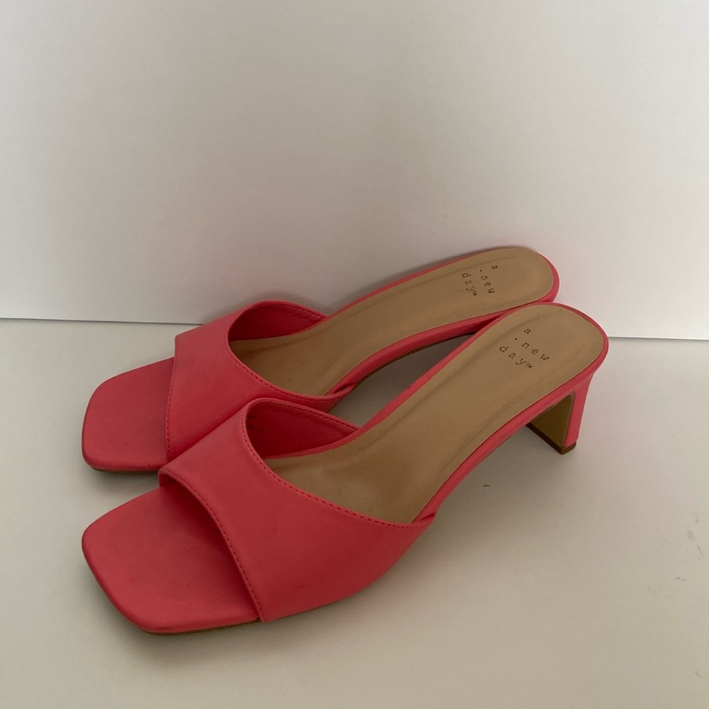 Hot Pink Kitten Heels